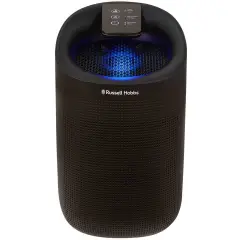 Russell Hobbs Rhdh1101b 1l Fresh Air Pro Compact 2 In 1 Dehumidifier Air Purifier - Black Black