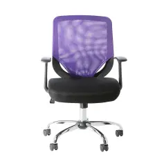 Alphason Atlanta Mesh Office Chair - Purple Purple