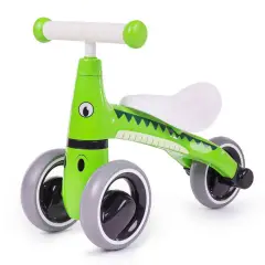Bigjigs Toys Didicar Diditrike 44 Early Stage Ride On Trike - Crocodile Green