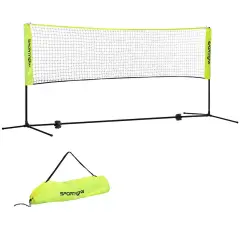 Sportnow 3 40 M 41 Portable Badminton Net For Tennis 44 Pickleball And Volleyball