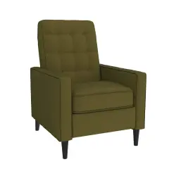Dorel Wimberly Recliner Olive Green Linen Green