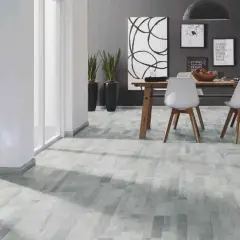 Garden Sanctuary 36pcs Self Adhesive Pvc Wood Effect Flooring Grey