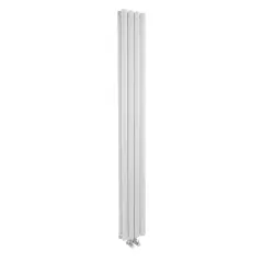 Nuie Revive Vertical Radiator 1800 X 236mm White White