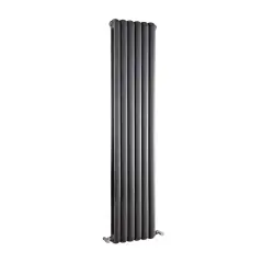 Nuie Salvia Radiator 1500 X 383mm Anthracite Grey