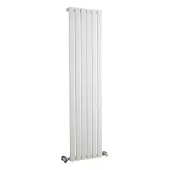 Nuie Sloane Single Panel Radiator 1500 X 354mm White White