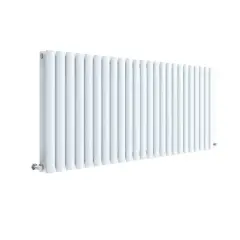 Nuie Revive Horizontal Double Panel Radiator 600 X 1398mm Gloss White White