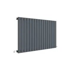 Nuie Sloane Horizontal Single Panel Radiator 600 X 992mm Anthracite Grey