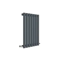 Nuie Revive Horizontal Single Panel Radiator 600 X 412mm Anthracite Grey
