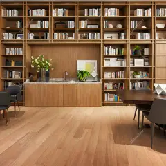 Garden Sanctuary 36 Pack Rustic Style Wood Plank Pvc Flooring - Burlywood Brown