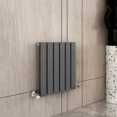 Mcc Designer Flat Panel Double Radiator 600 X 408mm Anthracite Grey