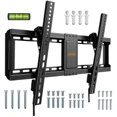 Vonhaus 37-82 Inch Tilt Tv Wall Bracket Black