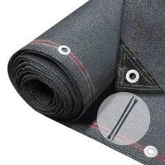 Vounot Privacy Netting 1 5x20m 95 Shade 230g Hdpe Garden Fence Anthracite Grey
