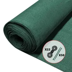 Vounot Privacy Netting 1 5x10m Garden Screening - Green Green