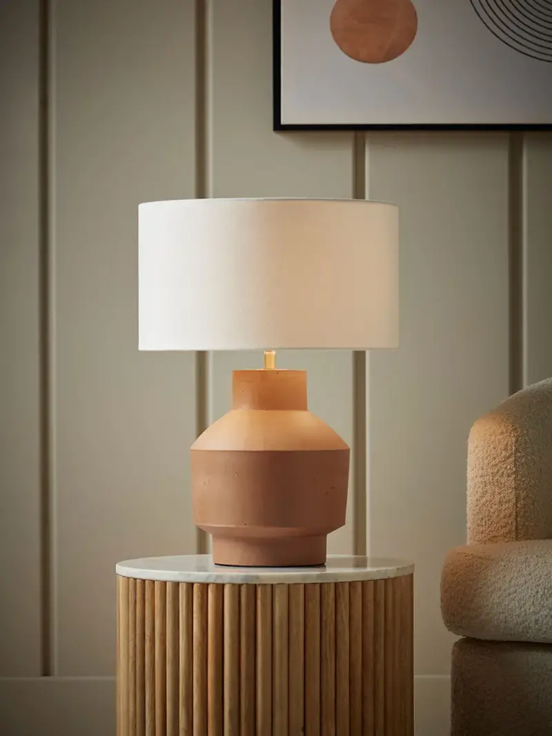 Terracotta Urn Table Lamp