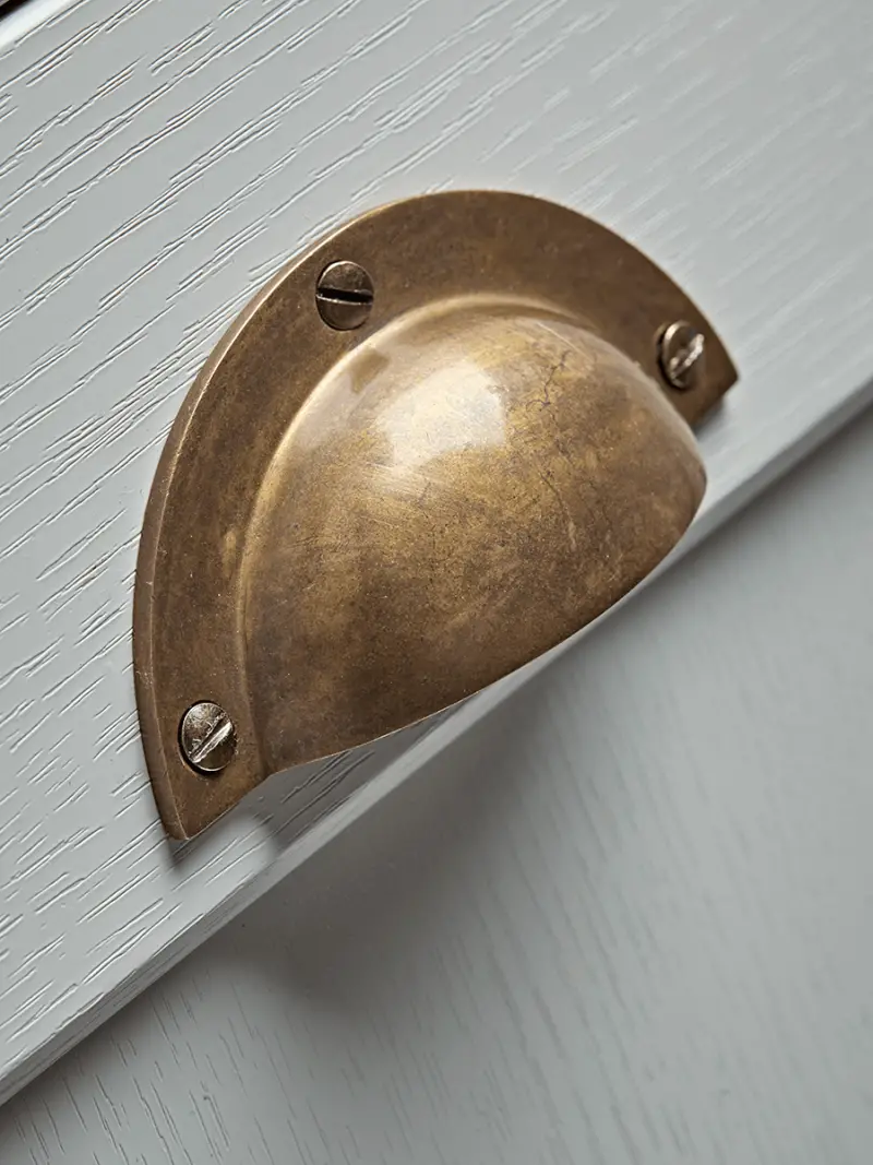 Cup Handle - Antique Brass