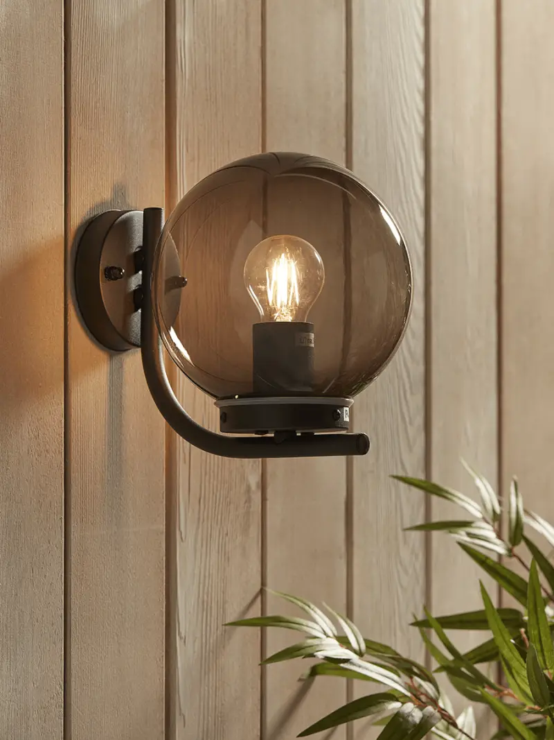 Globe Wall Light - Grey