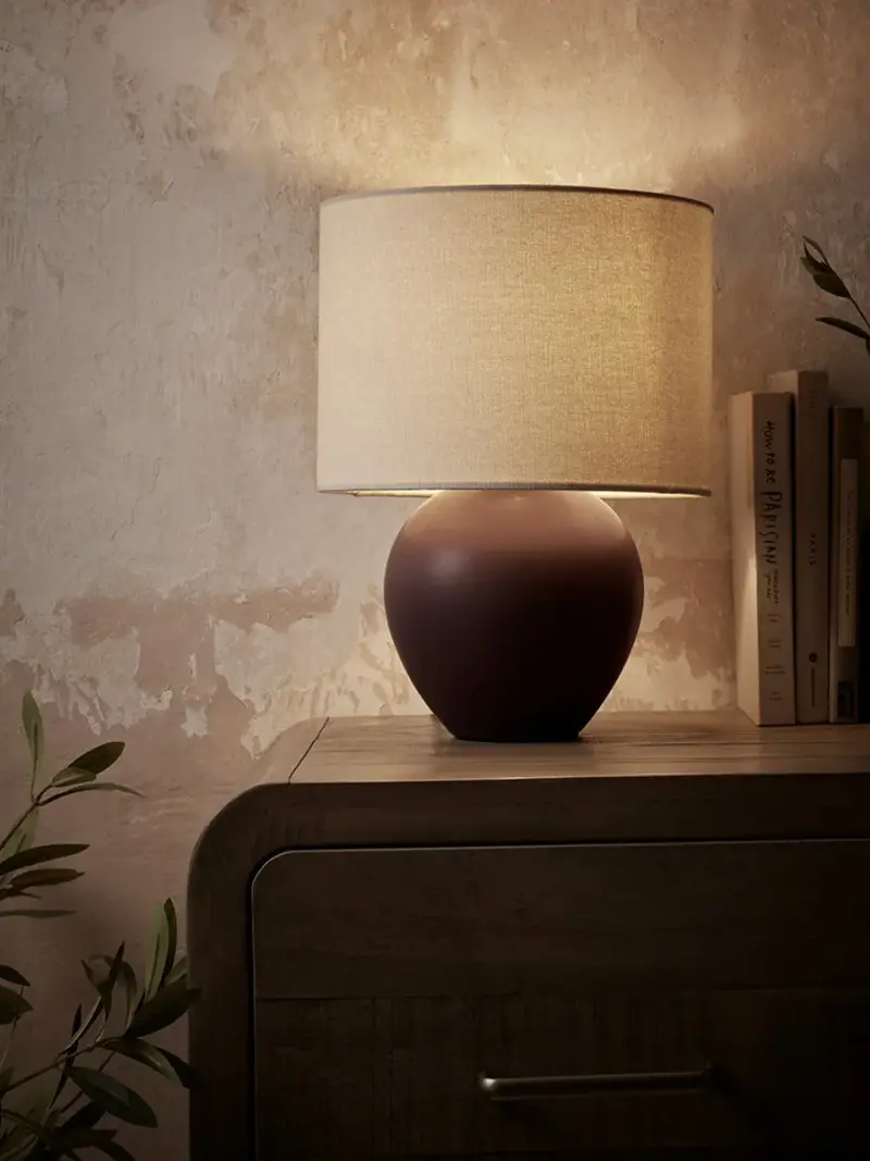 Camilla Table Lamp - Mocha