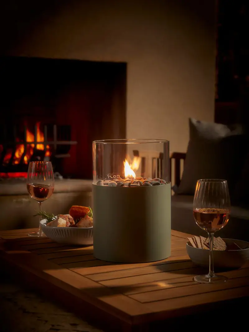 Large Portable Firepit - Olive