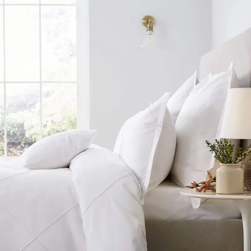 Murmur Cora Oxford Pillowcase White