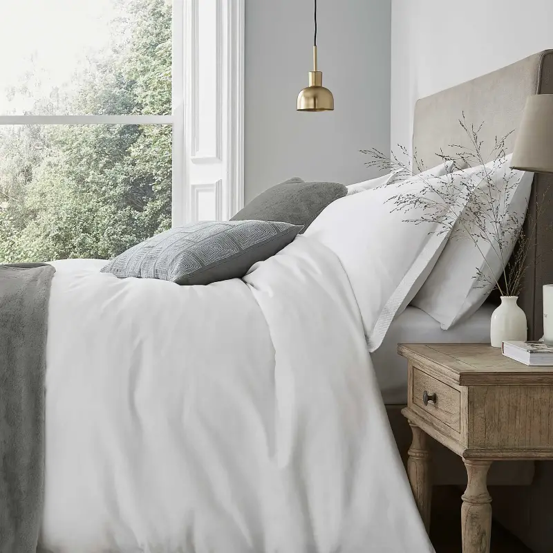 Murmur Eva Oxford Pillowcase White