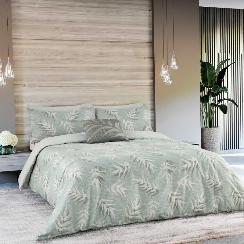 Nalu Nicole Scherzinger Malu Super Kingsize Duvet Cover Set Green