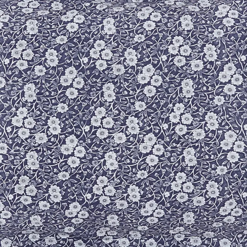 Burleigh X Bedeck Of Belfast Calico Cushion 50cm X 50cm Blue