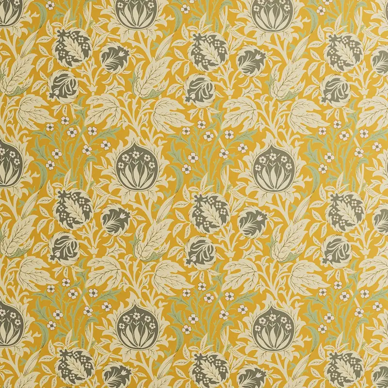 Morris Co X Emery Walker Elmcote Cushion 50cm X 50cm Sunflower