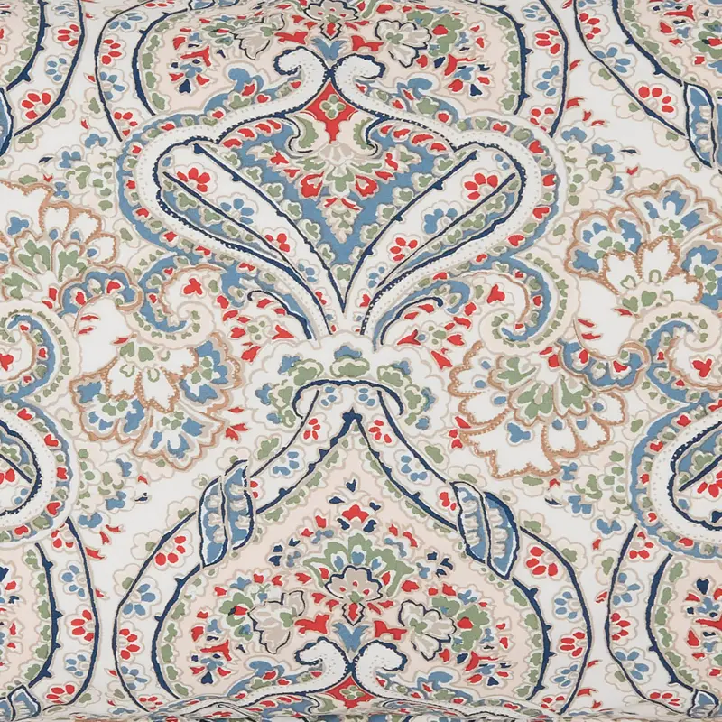 Joules Tapestry Paisley Throw Royal Blue