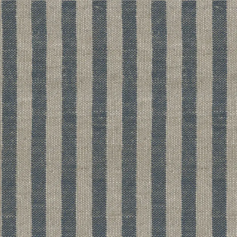 Ikea - M Nstad Sofa Bed With Left Chaise Cover Dark Blue Natural Linen - Bemz