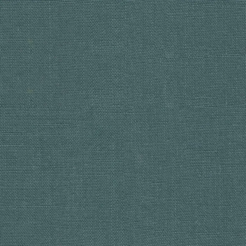 Ikea - Stocksund Footstool Cover Slate Blue Linen - Bemz