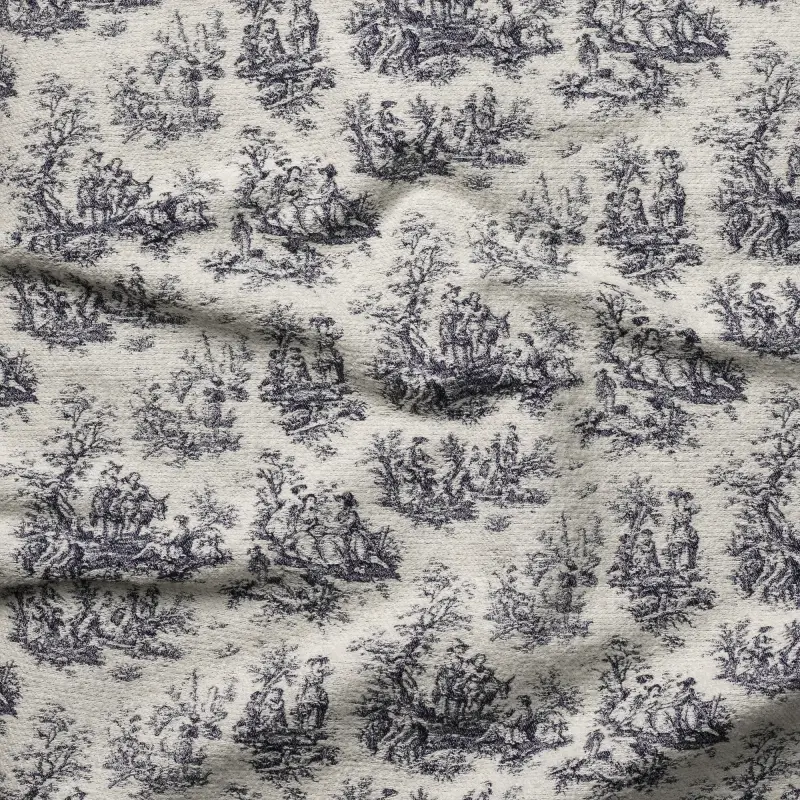 Ikea - Universal Headboard Cover Dark Blue Boucl Texture - Bemz